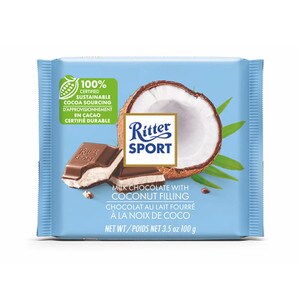 RITTER SPORT COCONUT 3.5 OZ BAR
